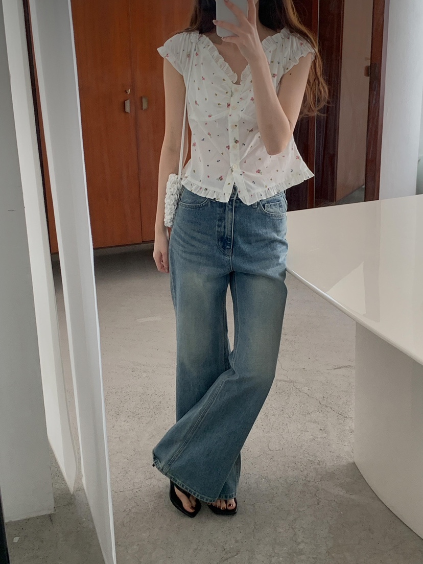 EOMPIT東大門直郵女裝新款熱賣人氣26春夏推薦職業牛仔褲EOMPIT牛仔褲