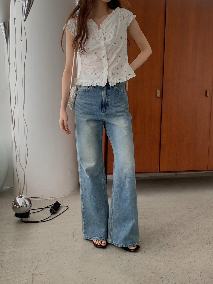 EOMPIT東大門直郵女裝新款熱賣人氣26春夏推薦職業牛仔褲EOMPIT牛仔褲