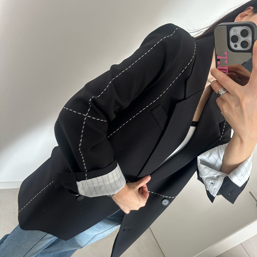 SOUIT韓國直郵女士新品推薦26春夏休閑熱賣時尚真品職業夾克SOUIT by mabel-L夾克