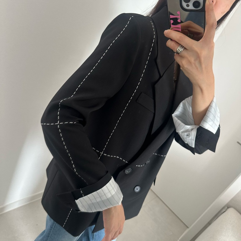 SOUIT韓國直郵女士新品推薦26春夏休閑熱賣時尚真品職業夾克SOUIT by mabel-L夾克