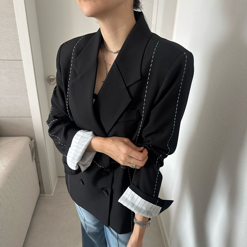 SOUIT韓國直郵女士新品推薦26春夏休閑熱賣時尚真品職業夾克SOUIT by mabel-L夾克