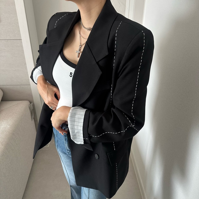 SOUIT韓國直郵女士新品推薦26春夏休閑熱賣時尚真品職業夾克SOUIT by mabel-L夾克