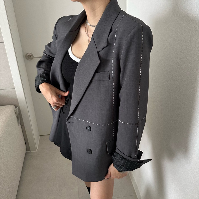 SOUIT韓國直郵女士新品推薦26春夏休閑熱賣時尚真品職業夾克SOUIT by mabel-L夾克