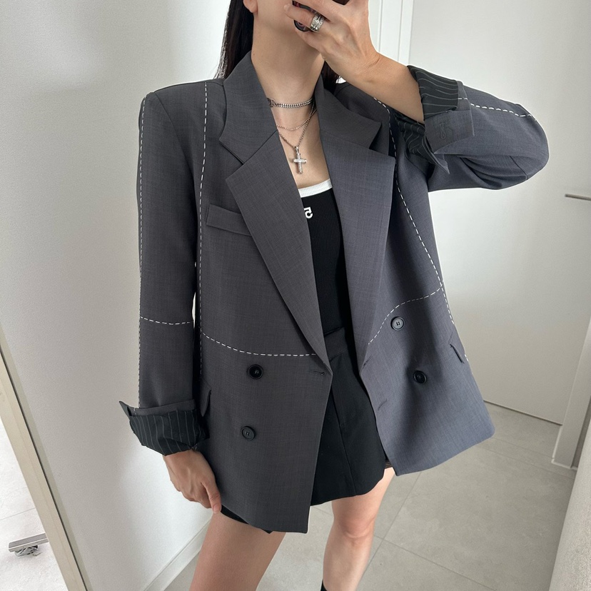 SOUIT韓國直郵女士新品推薦26春夏休閑熱賣時尚真品職業夾克SOUIT by mabel-L夾克