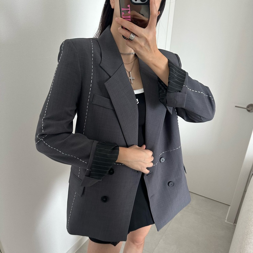 SOUIT韓國直郵女士新品推薦26春夏休閑熱賣時尚真品職業夾克SOUIT by mabel-L夾克