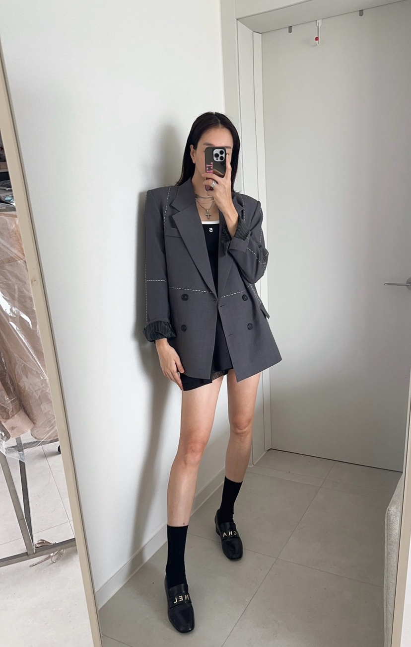 SOUIT韓國直郵女士新品推薦26春夏休閑熱賣時尚真品職業夾克SOUIT by mabel-L夾克