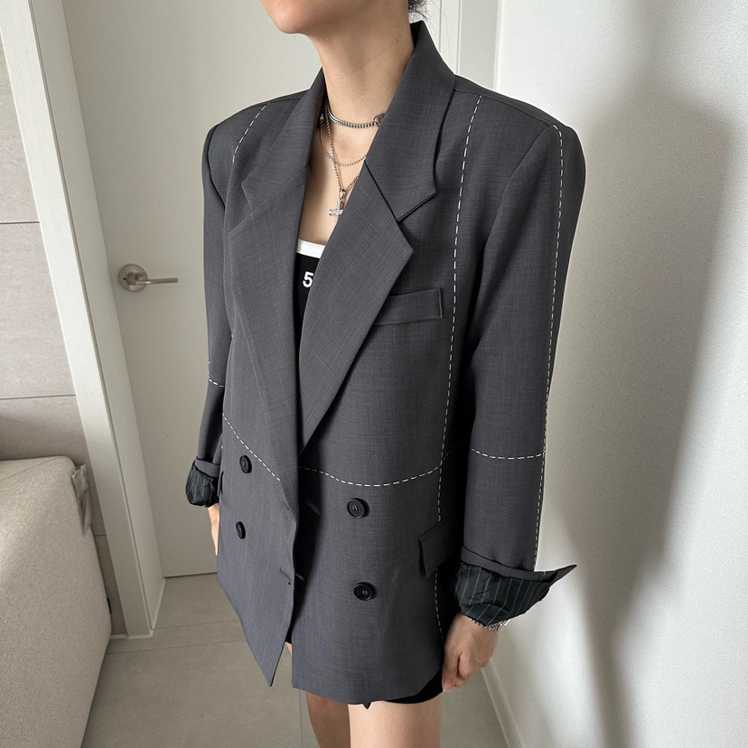 SOUIT韓國直郵女士新品推薦26春夏休閑熱賣時尚真品職業夾克SOUIT by mabel-L夾克