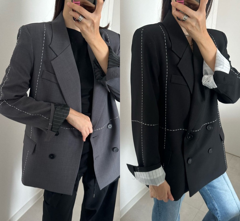 SOUIT韓國直郵女士新品推薦26春夏休閑熱賣時尚真品職業夾克SOUIT by mabel-L夾克