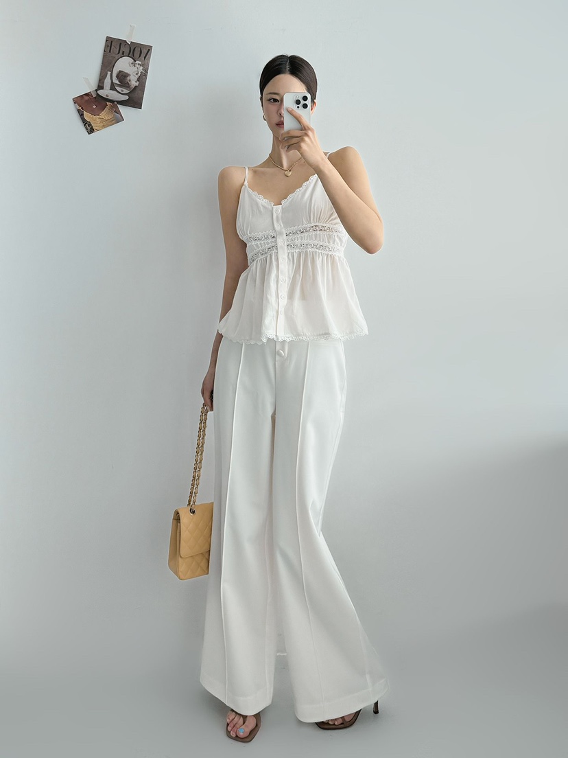 KIFF東大門直郵女裝新品人氣休閑真品職業26春夏吊帶背心蕾絲KIFF吊帶/背心