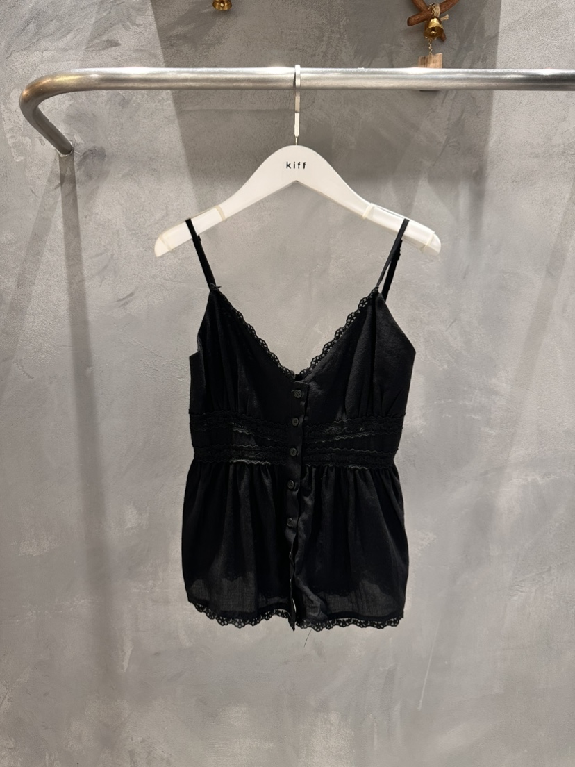 KIFF東大門直郵女裝新品人氣休閑真品職業26春夏吊帶背心蕾絲KIFF吊帶/背心圖色3