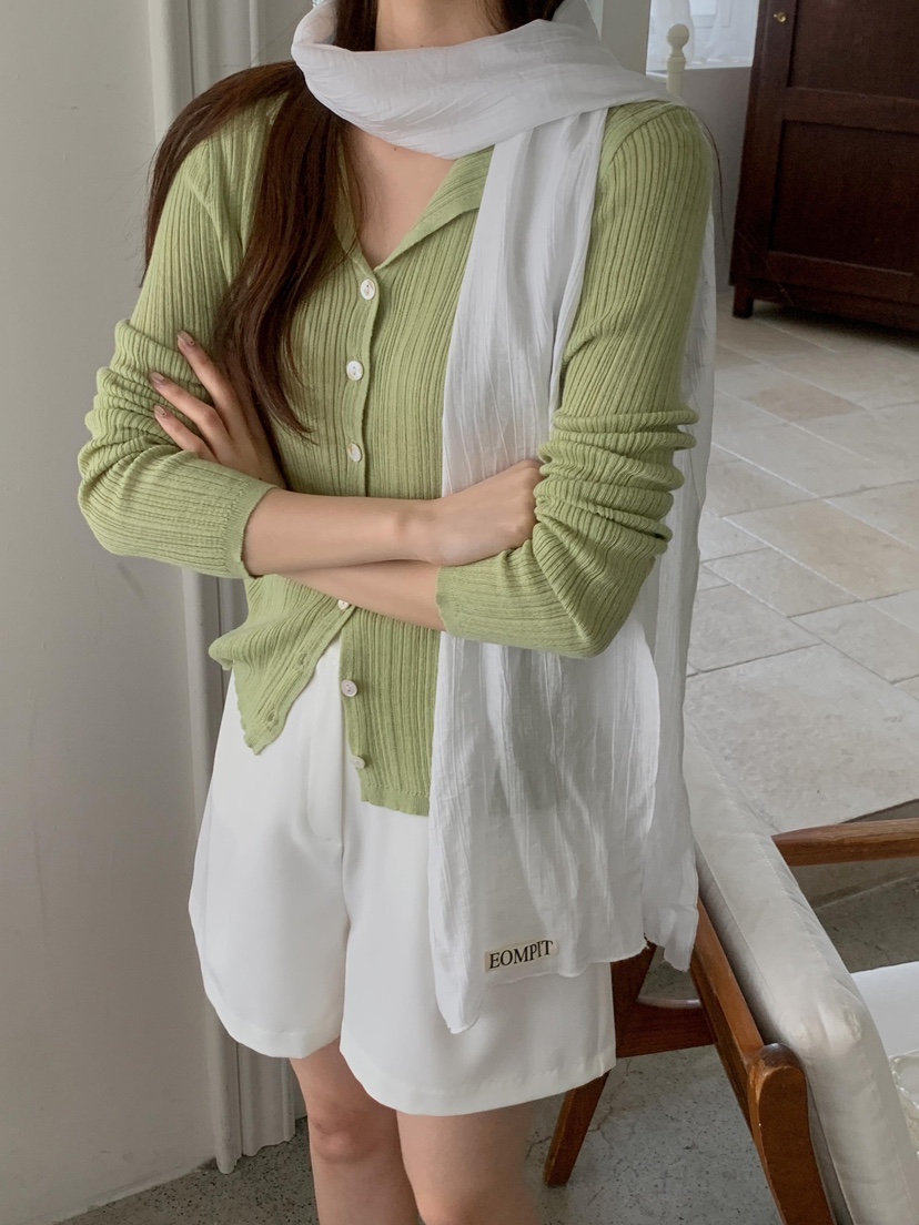 EOMPIT韓國代購女士新品推薦人氣熱賣26春夏時尚圍巾披肩EOMPIT圍巾/披肩