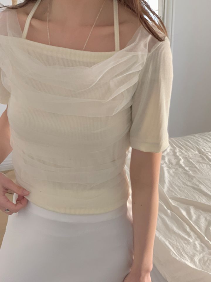 CRONG韓國直郵女士新品推薦26春夏時尚職業真品襯衫蕾絲衫CRONG襯衫/蕾絲衫