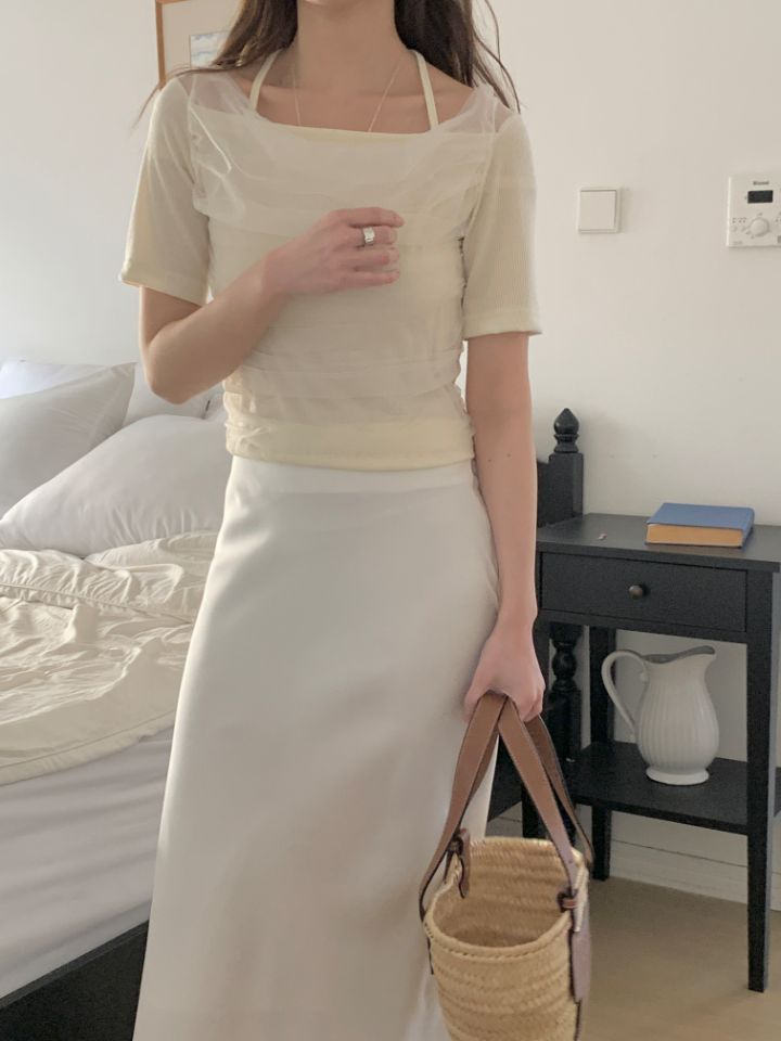 CRONG韓國直郵女士新品推薦26春夏時尚職業真品襯衫蕾絲衫CRONG襯衫/蕾絲衫