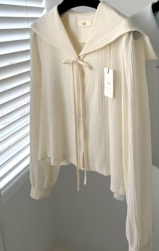 HALFF韓國直郵女士新品時尚熱賣真品人氣職業26春夏襯衫蕾絲衫HALFF-2件起襯衫/蕾絲衫圖色1