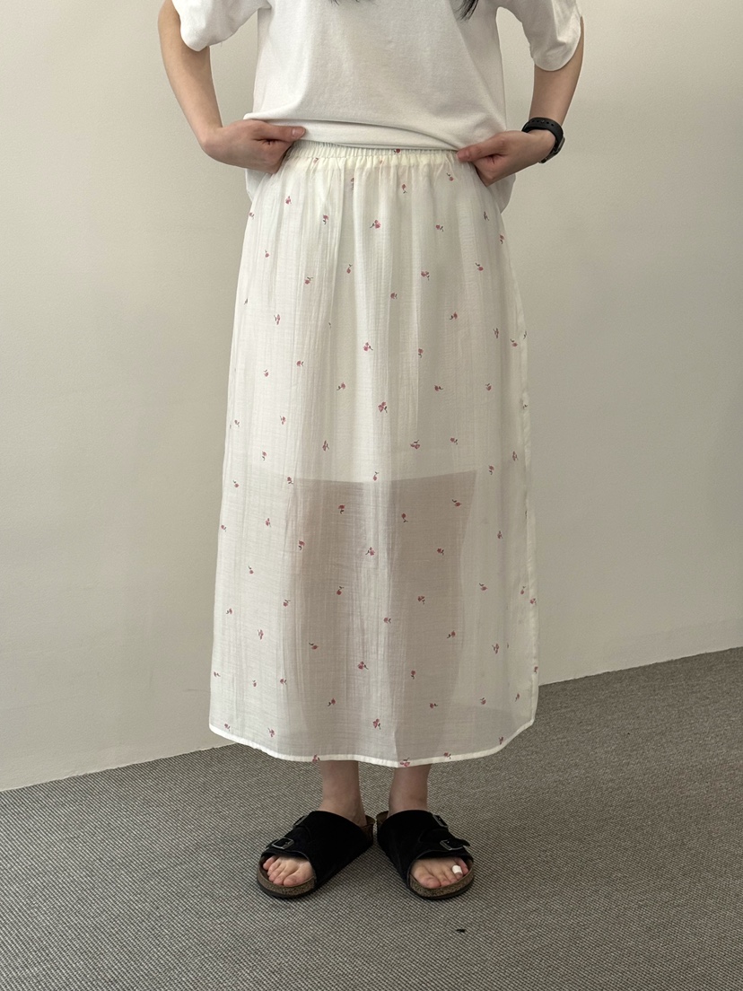 MONE-A韓國代購女士新品真品休閑人氣26春夏半身裙中短裙MONE-A半身裙/中短裙圖色1