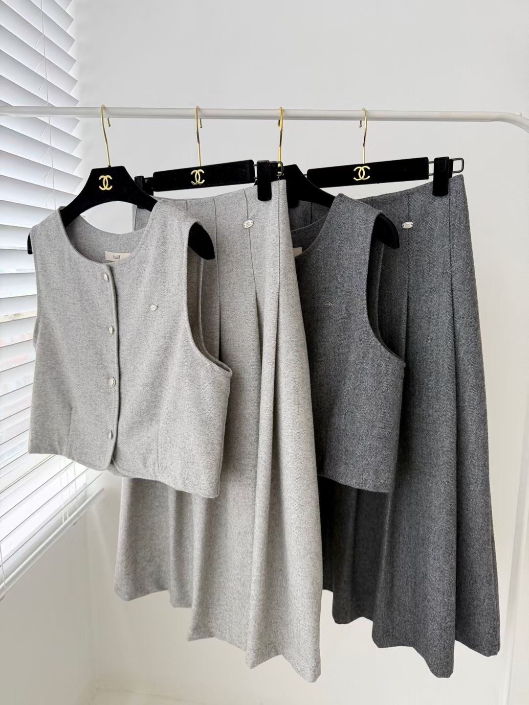 HALFF東大門實拍女裝新款26春夏人氣推薦時尚套裝不含配飾HALFF-2件起套裝