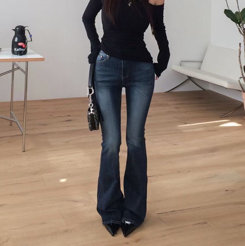 JJIM東大門直郵女士新品熱賣推薦真品職業休閑人氣牛仔褲JJIM牛仔褲