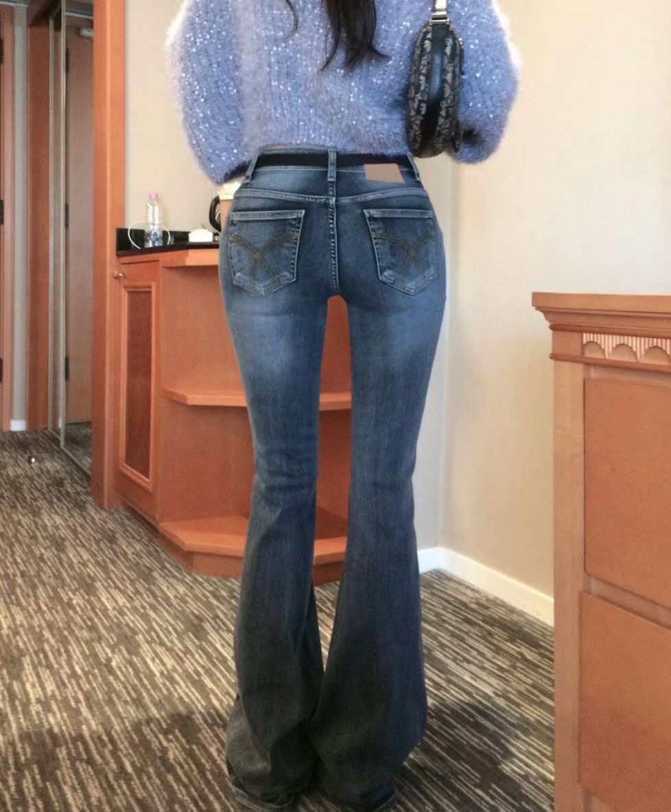 JJIM東大門直郵女士新品熱賣時尚推薦職業26春夏真品牛仔褲JJIM牛仔褲