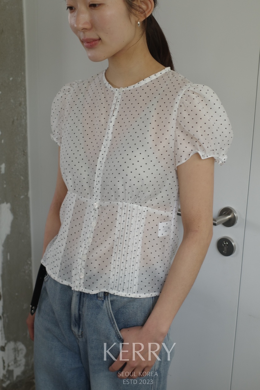 KERRY韓國代購女裝新款人氣26春夏休閑時尚真品襯衫蕾絲衫KERRY襯衫/蕾絲衫