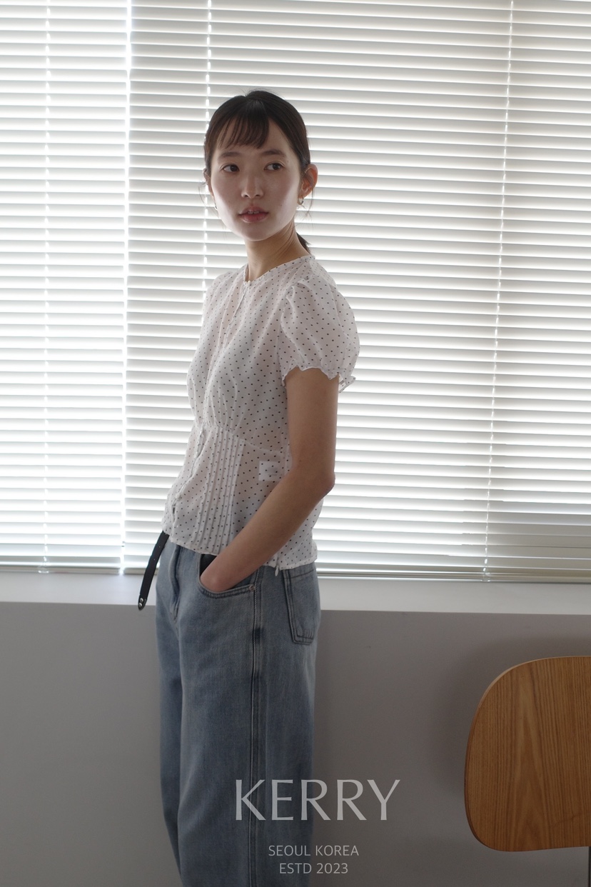 KERRY韓國代購女裝新款人氣26春夏休閑時尚真品襯衫蕾絲衫KERRY襯衫/蕾絲衫