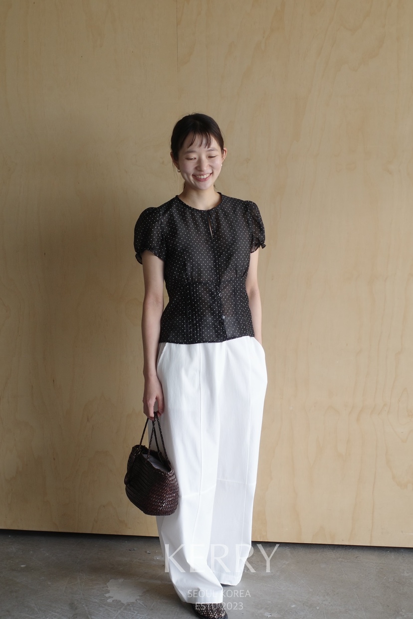 KERRY韓國代購女裝新款人氣26春夏休閑時尚真品襯衫蕾絲衫KERRY襯衫/蕾絲衫