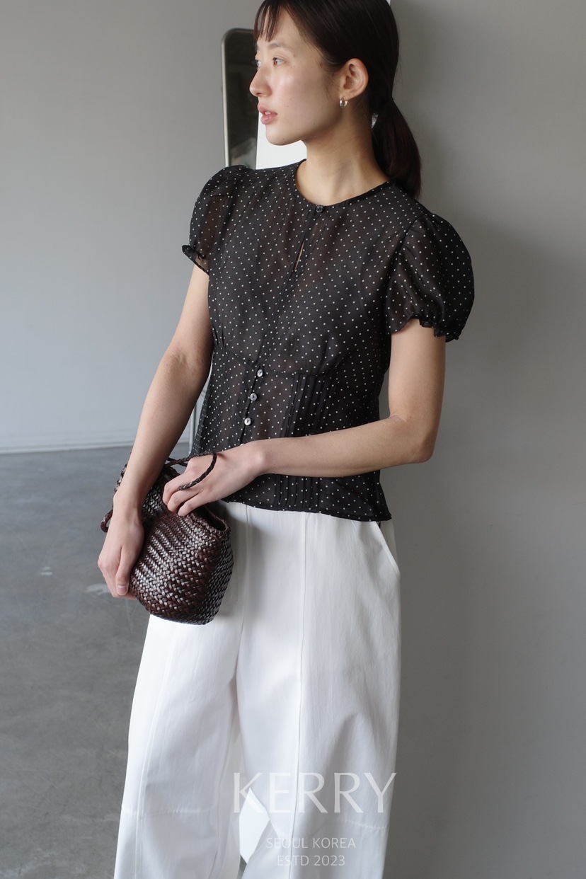 KERRY韓國代購女裝新款人氣26春夏休閑時尚真品襯衫蕾絲衫KERRY襯衫/蕾絲衫