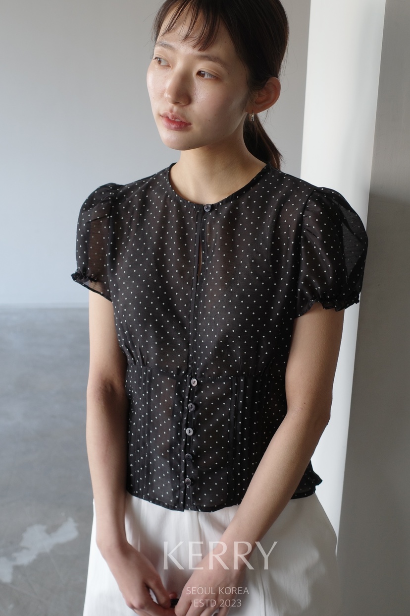 KERRY韓國代購女裝新款人氣26春夏休閑時尚真品襯衫蕾絲衫KERRY襯衫/蕾絲衫