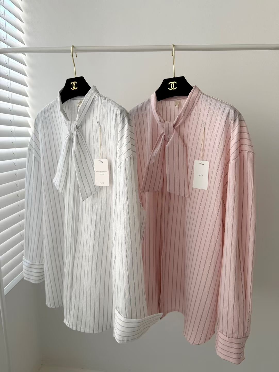 HALFF韓國代購女士新品熱賣真品推薦休閑襯衫蕾絲衫不含配飾HALFF-2件起襯衫/蕾絲衫