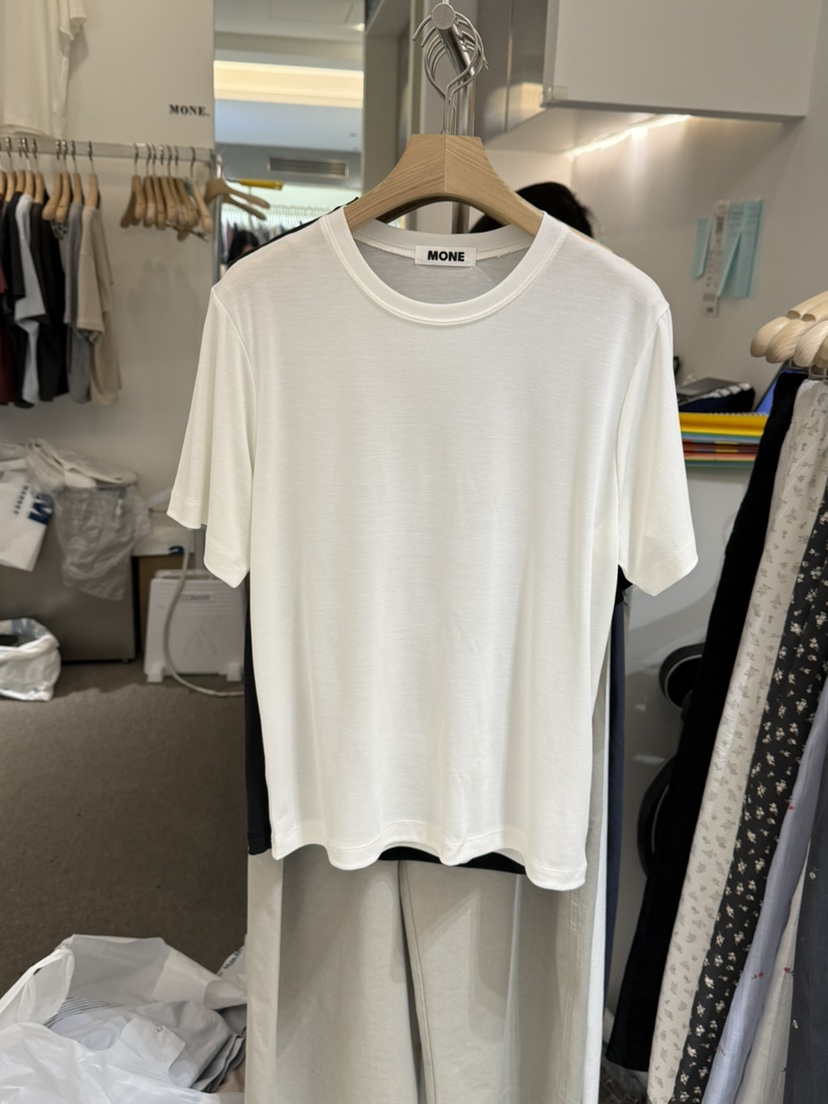 MONE-A東大門代購女士新品職業推薦人氣真品26春夏時尚T恤MONE-AT恤圖色3