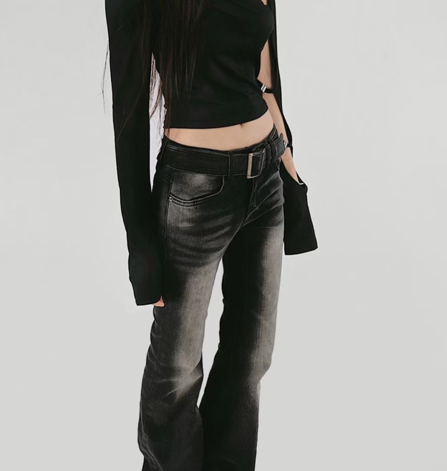 JJIM東大門直郵女士新款時尚熱賣職業26春夏人氣真品牛仔褲JJIM牛仔褲