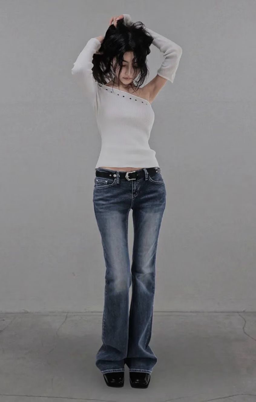 JJIM東大門實拍女士新款人氣推薦熱賣26春夏真品職業牛仔褲JJIM牛仔褲