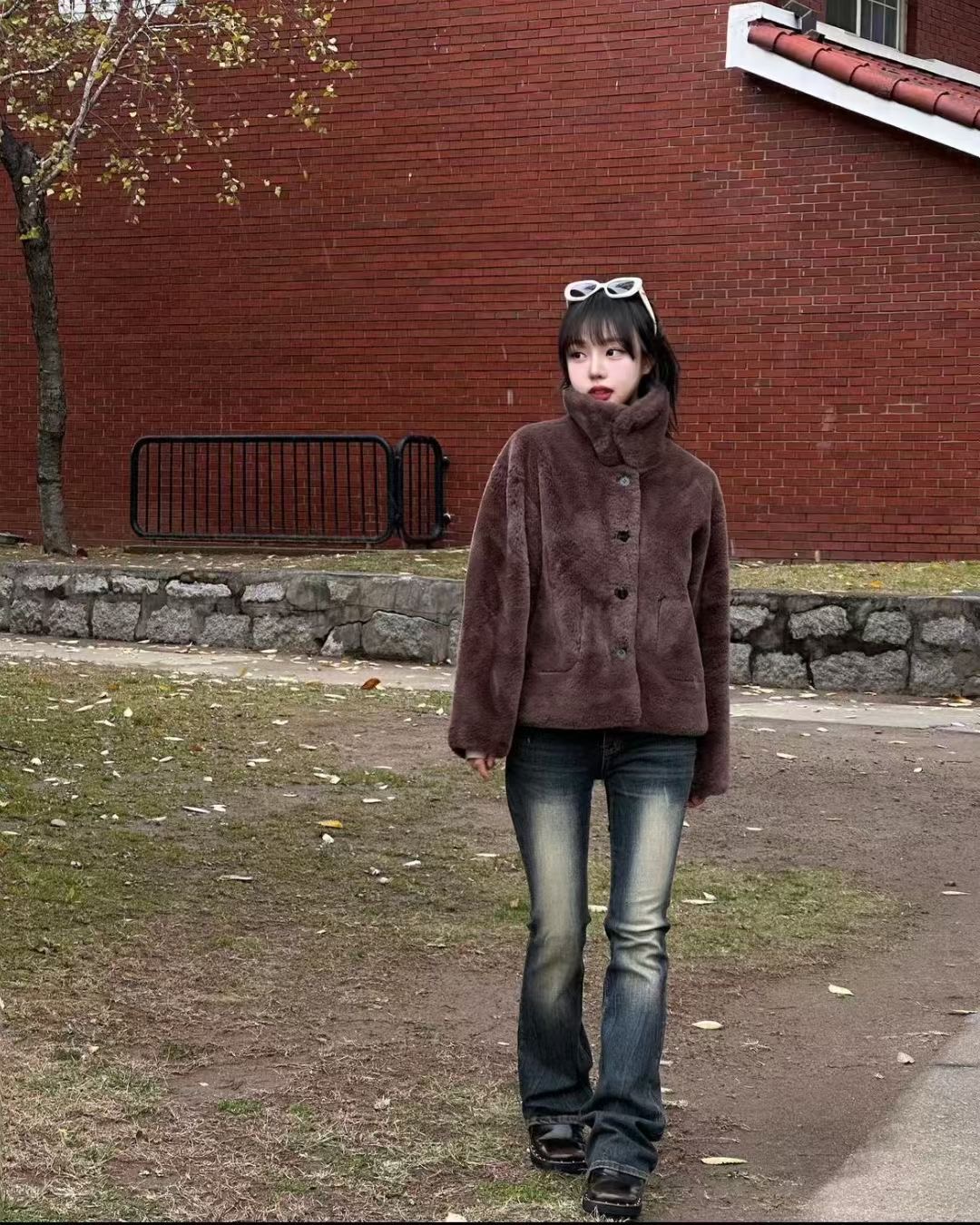 JJIM韓國代購女士新款人氣時尚熱賣真品職業26春夏牛仔褲JJIM牛仔褲