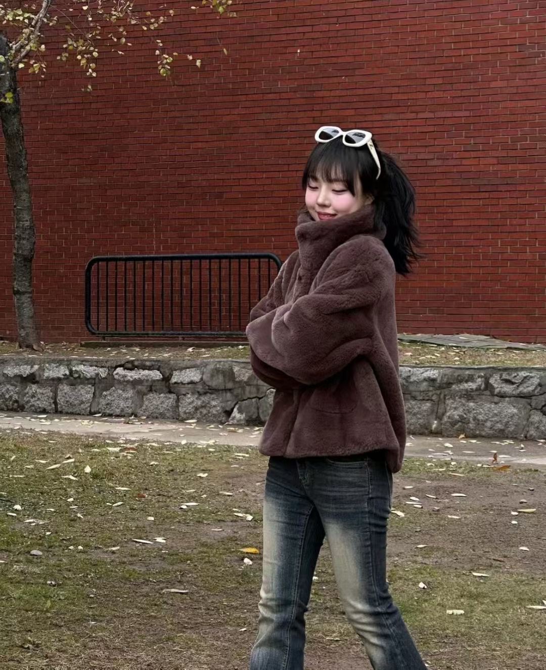 JJIM韓國代購女士新款人氣時尚熱賣真品職業26春夏牛仔褲JJIM牛仔褲