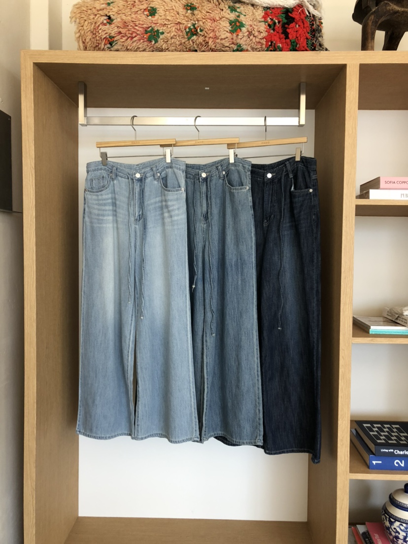 ONDO-P韓國代購女裝新品26春夏人氣職業熱賣休閑推薦牛仔褲ONDO-P牛仔褲