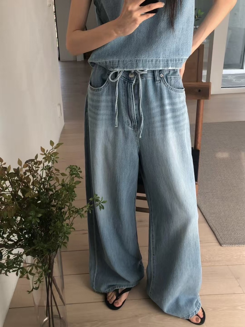 ONDO-P韓國代購女裝新品26春夏人氣職業熱賣休閑推薦牛仔褲ONDO-P牛仔褲