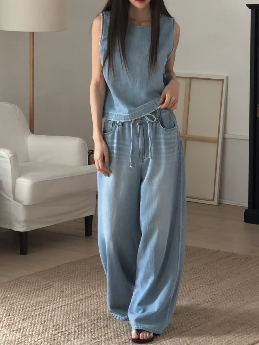 ONDO-P韓國代購女裝新品26春夏人氣職業熱賣休閑推薦牛仔褲ONDO-P牛仔褲