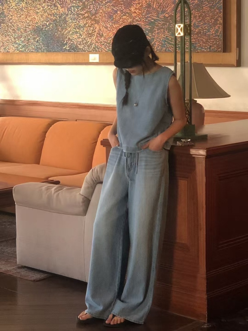 ONDO-P韓國代購女裝新品26春夏人氣職業熱賣休閑推薦牛仔褲ONDO-P牛仔褲