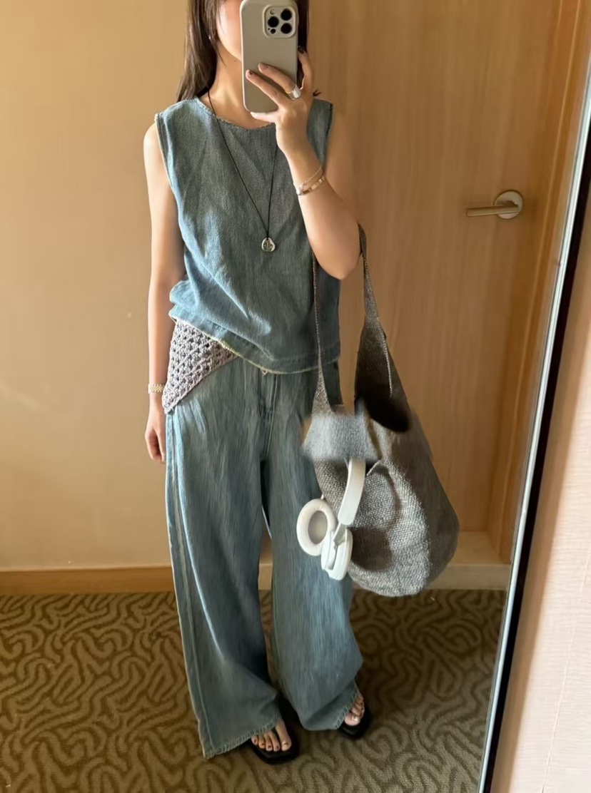 ONDO-P韓國代購女裝新品26春夏人氣職業熱賣休閑推薦牛仔褲ONDO-P牛仔褲