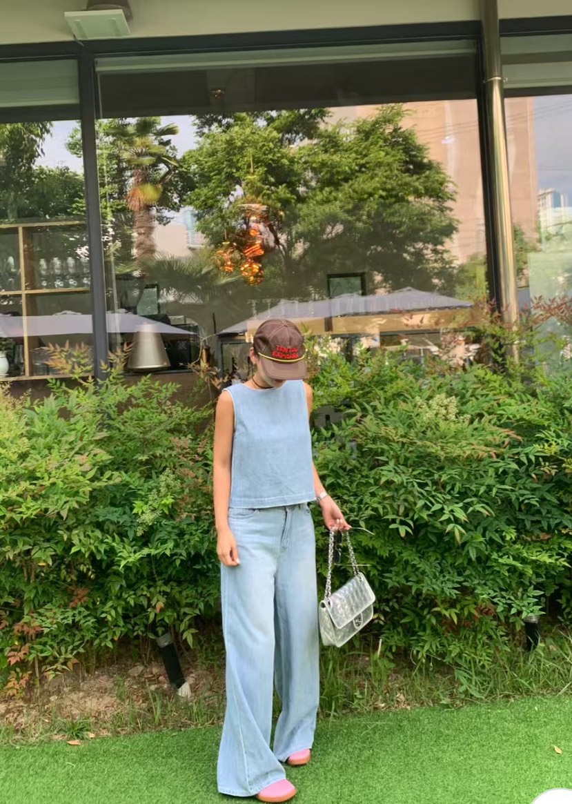 ONDO-P韓國代購女裝新品26春夏人氣職業熱賣休閑推薦牛仔褲ONDO-P牛仔褲