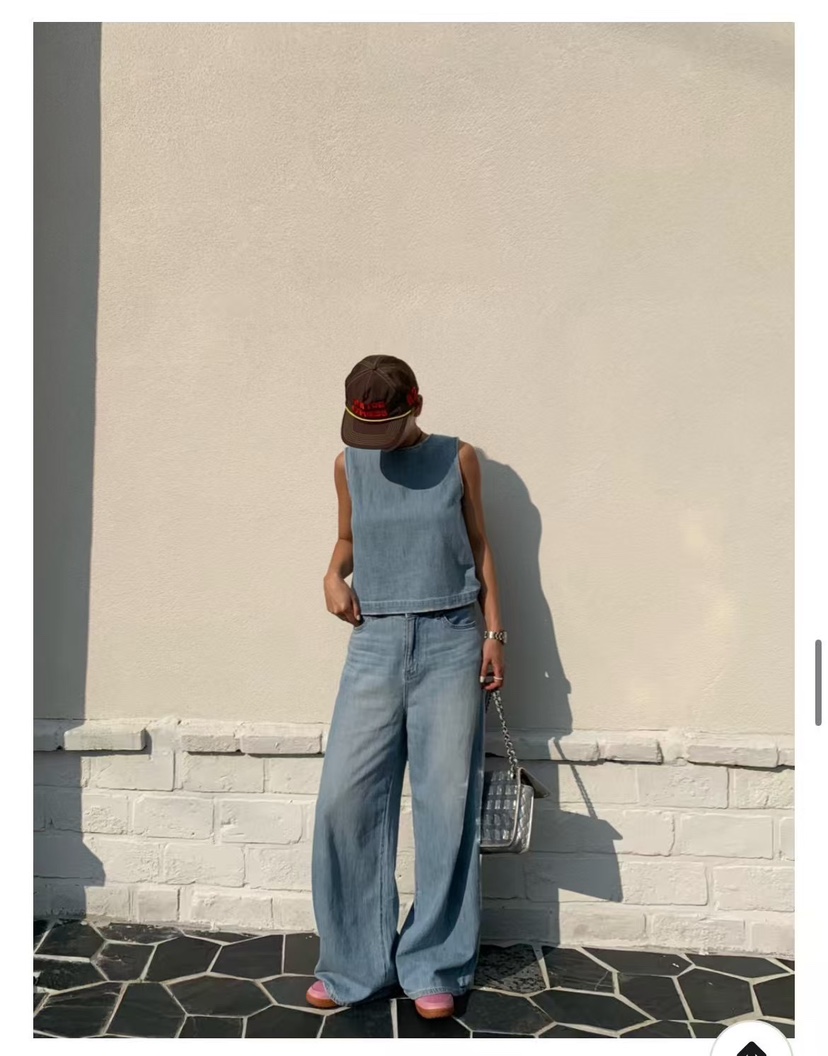 ONDO-P韓國代購女裝新品26春夏人氣職業熱賣休閑推薦牛仔褲ONDO-P牛仔褲