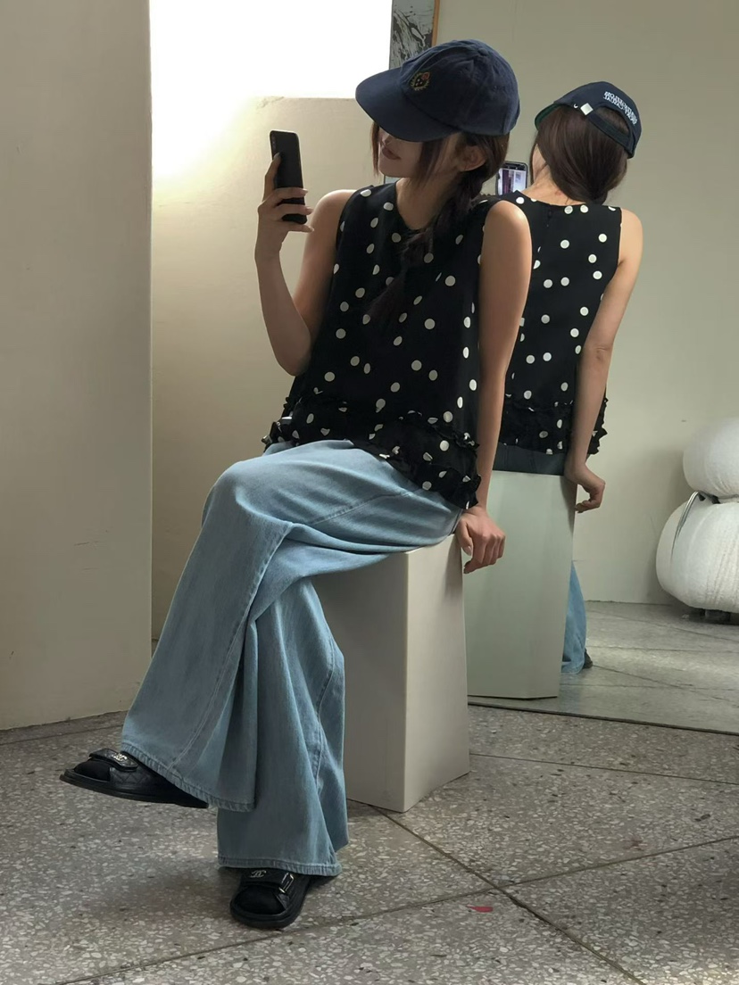 ONDO-P韓國代購女裝新品26春夏人氣職業熱賣休閑推薦牛仔褲ONDO-P牛仔褲