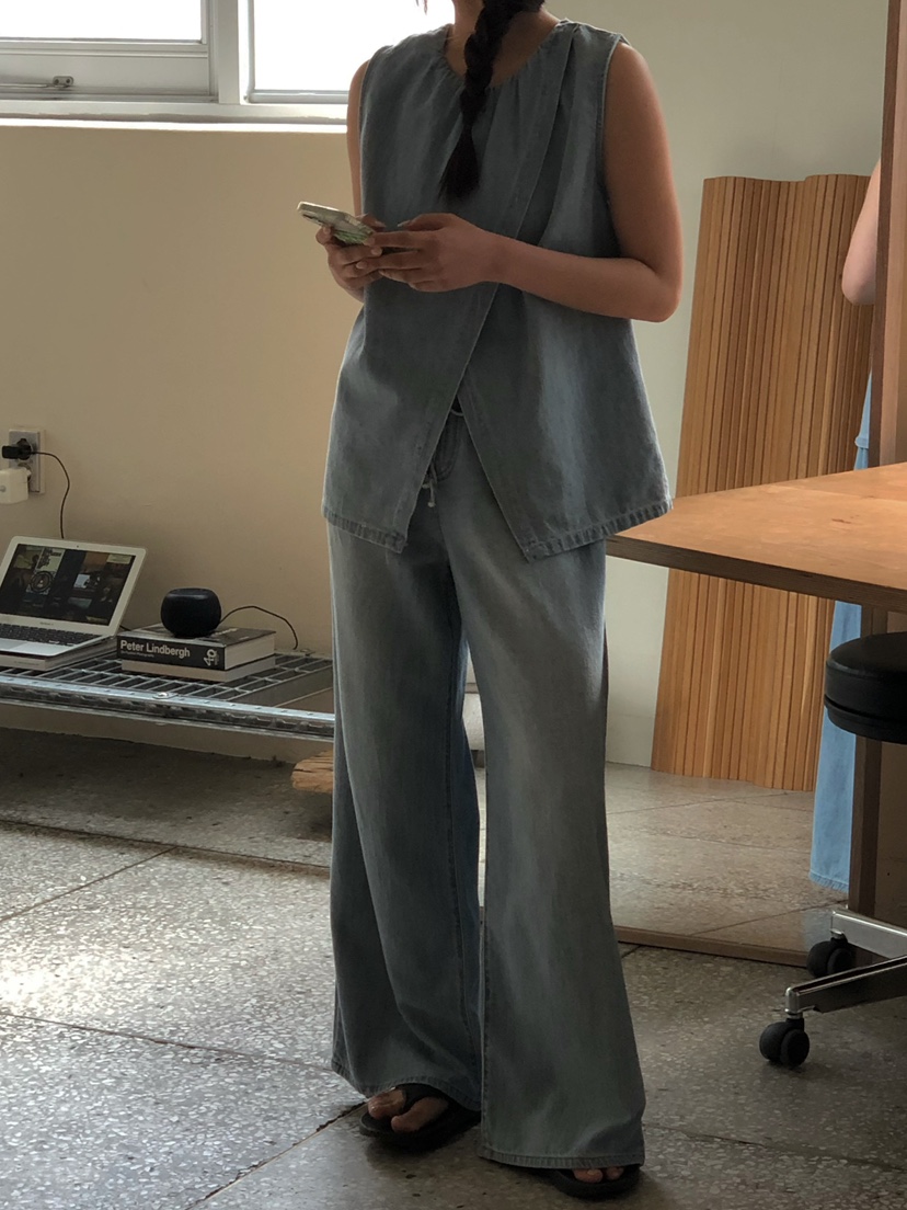 ONDO-P韓國代購女裝新品26春夏人氣職業熱賣休閑推薦牛仔褲ONDO-P牛仔褲