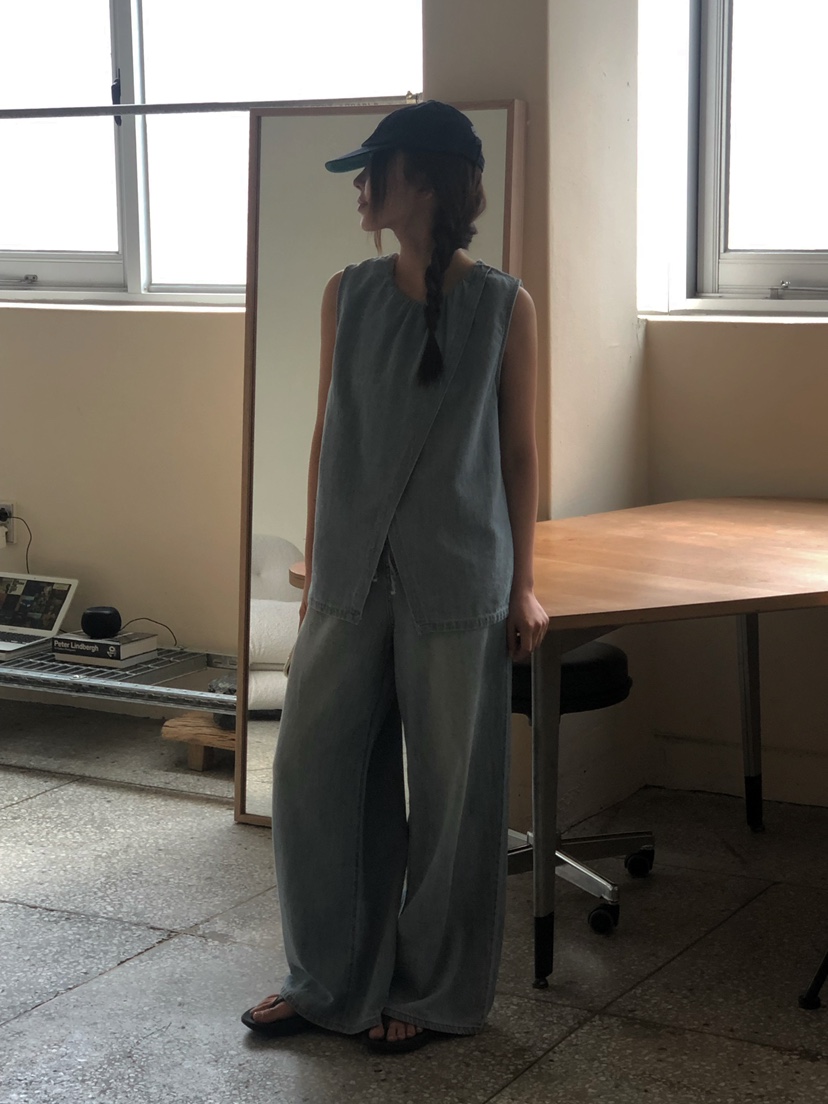 ONDO-P韓國代購女裝新品26春夏人氣職業熱賣休閑推薦牛仔褲ONDO-P牛仔褲