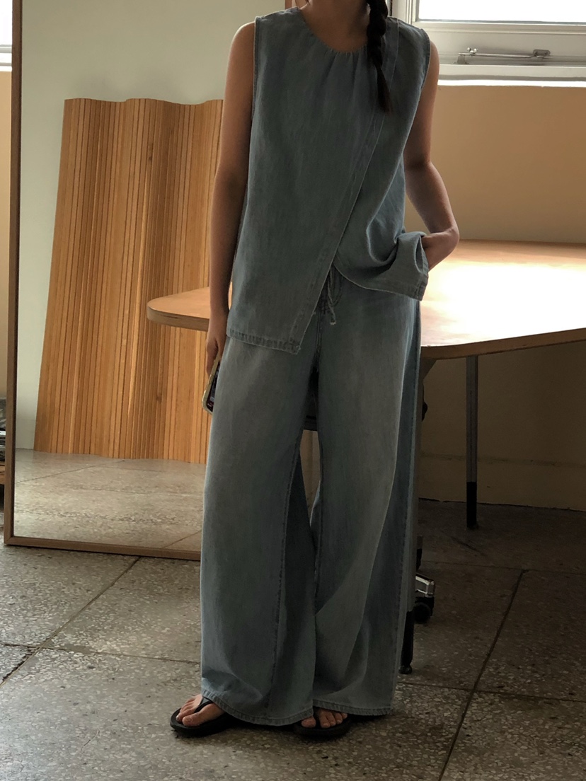 ONDO-P韓國代購女裝新品26春夏人氣職業熱賣休閑推薦牛仔褲ONDO-P牛仔褲