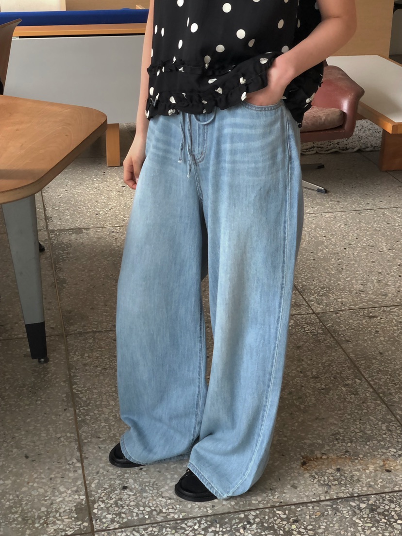 ONDO-P韓國代購女裝新品26春夏人氣職業熱賣休閑推薦牛仔褲ONDO-P牛仔褲