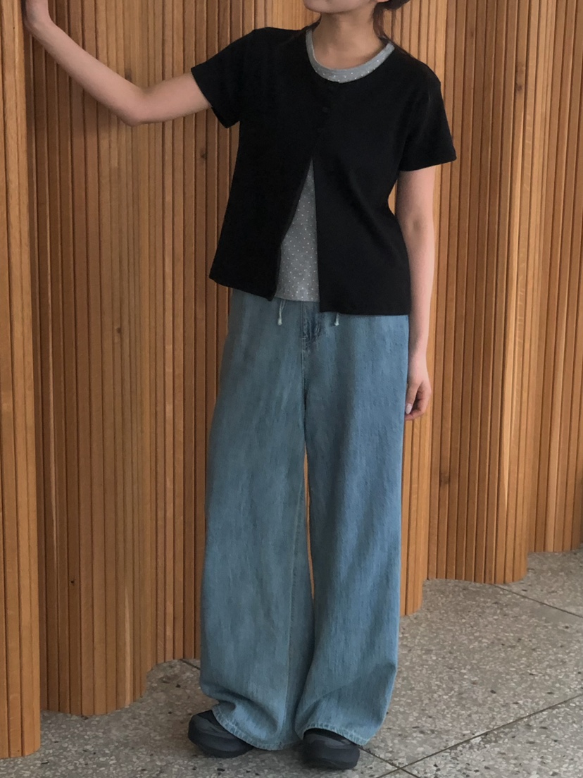 ONDO-P韓國代購女裝新品26春夏人氣職業熱賣休閑推薦牛仔褲ONDO-P牛仔褲