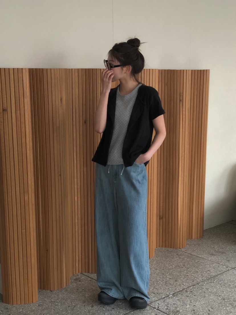 ONDO-P韓國代購女裝新品26春夏人氣職業熱賣休閑推薦牛仔褲ONDO-P牛仔褲