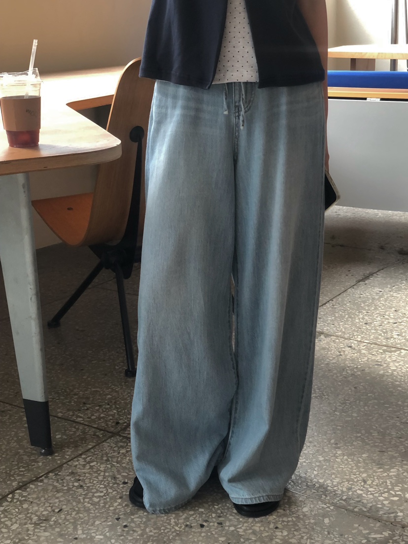 ONDO-P韓國代購女裝新品26春夏人氣職業熱賣休閑推薦牛仔褲ONDO-P牛仔褲