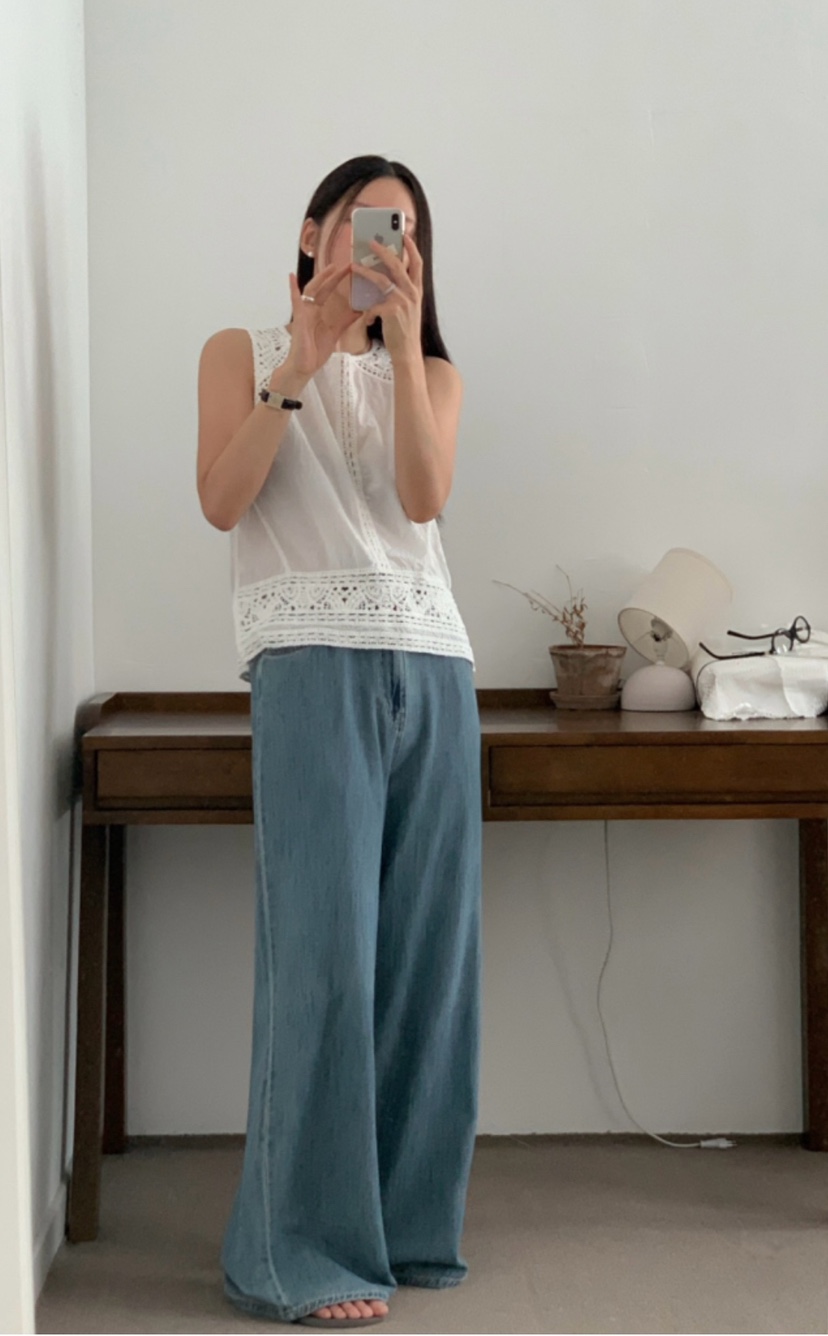 ONDO-P韓國代購女裝新品26春夏人氣職業熱賣休閑推薦牛仔褲ONDO-P牛仔褲