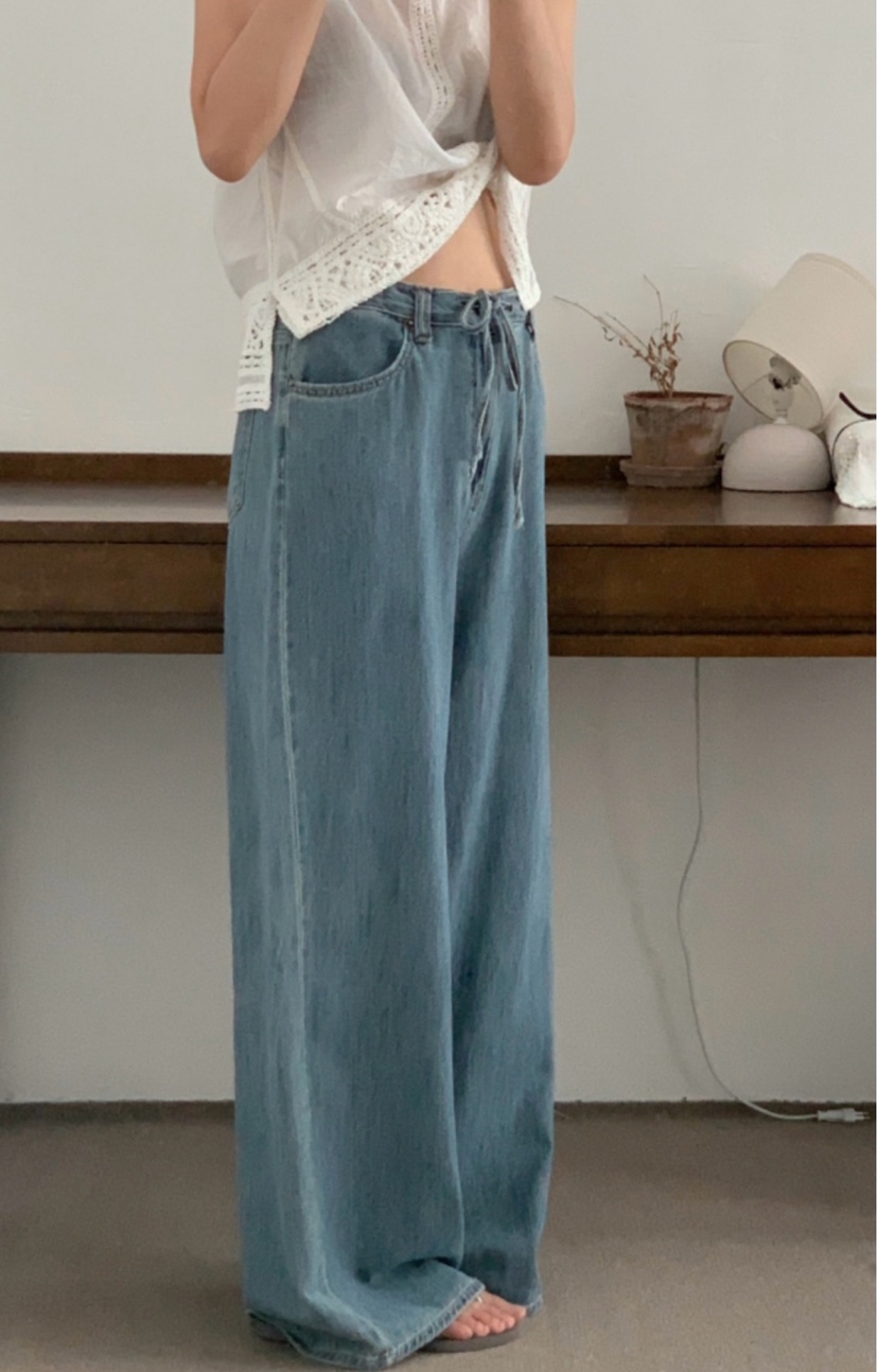 ONDO-P韓國代購女裝新品26春夏人氣職業熱賣休閑推薦牛仔褲ONDO-P牛仔褲